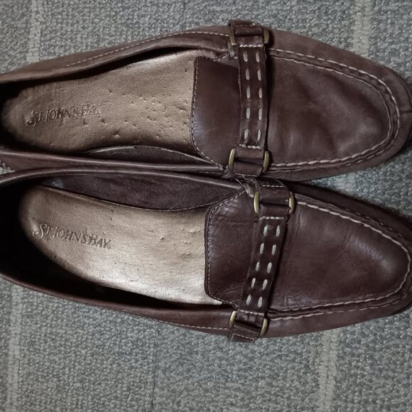 Lot Of 3 Pair Of Women’s Shoes Crocs Carlisa Brown, St. Johns bay, Se Boutique - Picture 9 of 10